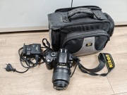 Nikon D60 + obiektyw 18-55 stan idealny , niski przebieg 