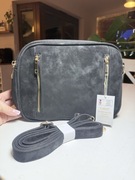 Czarna torebka z ekskury