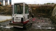 Mini koparka usługi , prace ziemne