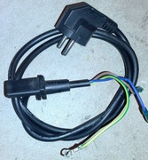 Kabel zasilający długość 100cm; Zelmer, type 29Z018. 16A, 250V.