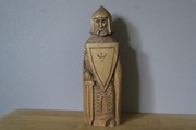 Stara ludowa rzeźba rycerz