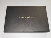 Cholewiński Etui Na Karty Model WA-A-03-CZ-KRK Skóra Naturalna Nowe