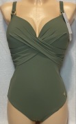 Triumph ! Summer Twist OWP 38E oliwkowy strój kąpielowy nowy z metką