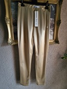 Spodnie damskie legginsy modelujące złote L Bastet