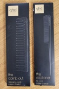 Grzebień zestaw dwóch grzebieni fryzjerskich ghd