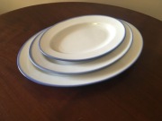 Tułowice patera, półmisek 3 szt. zestaw