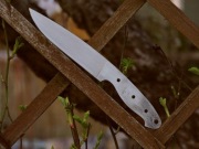 Klinga "Za-pad #2" Blank Nóż Ręcznie Robiony