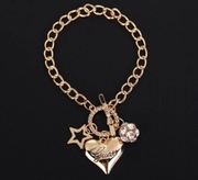 ELEGANCKA BRANSOLETKA Z ZAWIESZKĄ GUESS