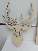 Jeleń Sklejka 3mm PREZENT