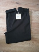 Spodnie damskie z wiskozy Wiya czarne