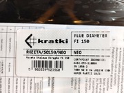 Rozeta Maskownica Stalowa Fi 150 Pieca Kominka