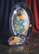 Zestaw Pin-Up Taca Ścienna + Wieszak Kuchnia unikat designerski premium