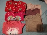 Paczka ciuszków dla dziewczynki 62-68 cm