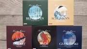 5xCD Muzyka klasyczna Bach, Mozart, Beethoven, Czajkowski, Schumann
