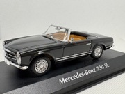 1/43 Mercedes-Benz 230 SL grey open custom Minichamps/Maxichamps
