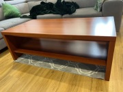Stolik kawowy brązowy 120x43x60 cm