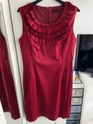 Carry formal wizytowa czerwona sukienka M piękny kolor