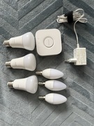 Philips HUE zestaw żarówki E27 , E14 LED ,mostek Smart Home 