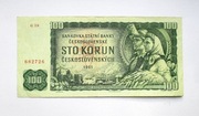 100 Koron 1961 r.  Czechosłowacja
