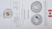 3 Dolary Kanada, 2017, srebro.