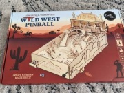 Drewniane PUZZLE 3D Mechanical - WILD WEST PINBALL - Gra DIY / 44cm