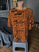 Billie Eilish t-shirt damski L pomarańczowy 2020 Lash Music unisex 