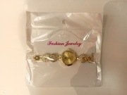 Elegancki zegarek damski bransoleta złota ze  stali chirurgicznej 