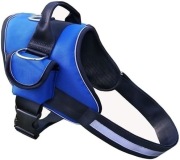 Szelki dla psa XS – oddychające, regulowane, z kieszenią i odblaskiem