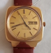 Męski pozłacany zegarek Omega Geneve automatic kaliber 1022