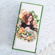 Kartka, ręcznie robiona, urodziny, imieniny, 18