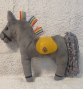 Konik maskotka handmade 