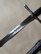 Kingdom Come Deliverance Miecz długi hartowany kuty treningowy plus pochwa 