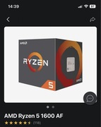 Procesor AMD Ryzen 5 1600 AF