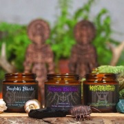 3 Sztuki Zapachowe Świece Sojowe fantasy gry Gothic 2 Noc Kruka - 3x120ml