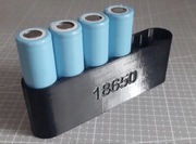 Uchwyt pozycjonujący 5 akumulatorów 18650 zgrzewanie ogniw płaski szablon