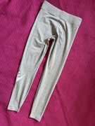 Nike M 38 damskie legginsy szare do ćwiczeń logo