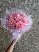 Bukiet z róż mydlanych 