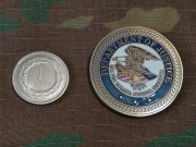 Challenge coin United States of America Department of Justice