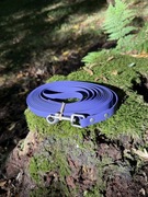 Smycz wodoodporna hexa jak biothane PCV 5m długa mocna z rączką fioletowa