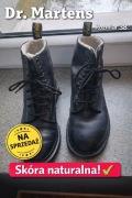 Buty Dr. Martens skóra naturalna model Serena ocieplane rozmiar 38