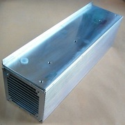 DUŻY RADIATOR ALUMINIOWY 2,4kg 35cm X 10cm X 10cm + opcja wentylator