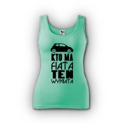 Fiat 500 - Kto ma Fiata ten wymiata, bluzka damska