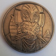 Egipt Sfinks piramida One Dollar dolar