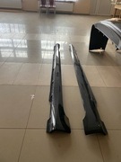 próg A6 C8 4K lewy i prawy w kolor LY9B IDEALNE