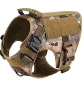 FEimaX Taktyczne szelki dla psa do patrolu wojskowego