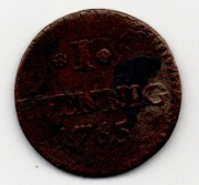 1 pfennig 1765 Saksonia