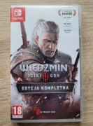 Wiedźmin 3 dziki gon edycja kompletna Nintendo Switch lektor i napisy PL.