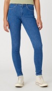 Jeansy SKINNY z wysokim stanem WRANGLER r. 31/32