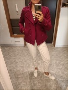 Bershka kurtka wiosna/jesień fuksja r. M
