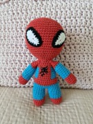 Spider-Man na szydełku 23 cm Handmade Prezent Dzień Dziecka